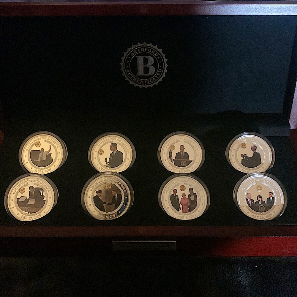 President Obama Legacy Silver Proof Collection